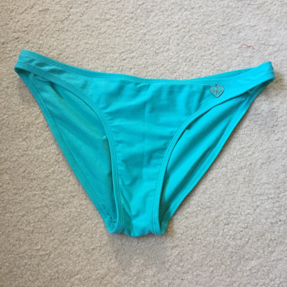 turquoise bikini bottoms